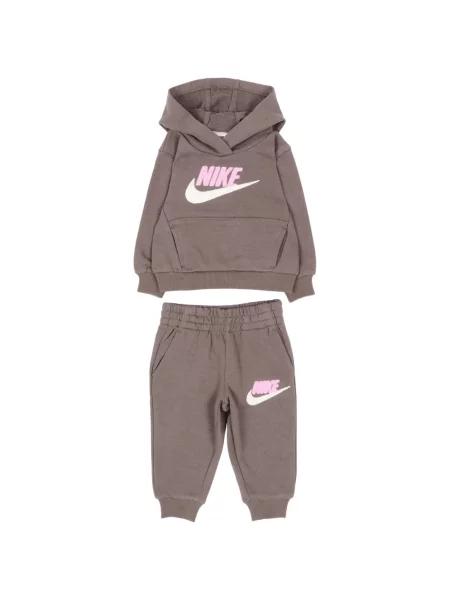 Komplet dresowy dziecięcy Nike brązowy