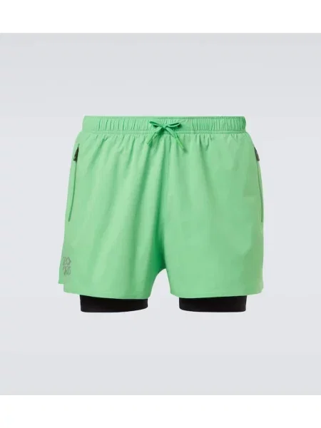 Pantaloni scurți de sport Loewe verde