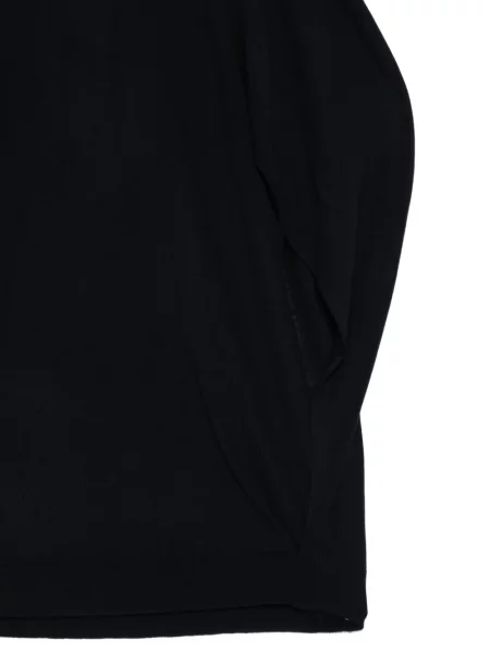 Топ Alberta Ferretti с кръгло деколте синьо