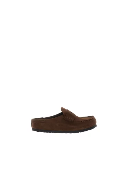 Klapki Birkenstock brązowe