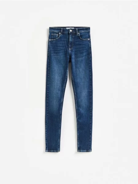 Reserved Blugi slim bleumarin