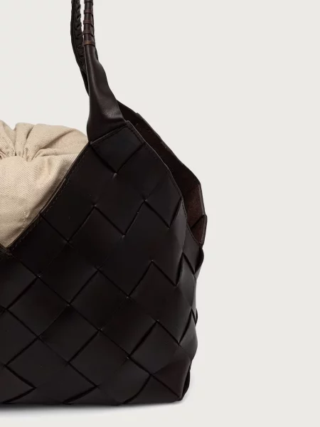 Dragon Diffusion чанта tote дамска от кожа кафяво