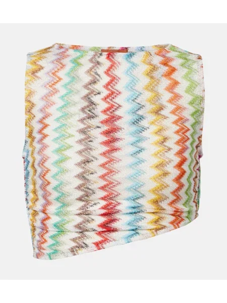 Top Missoni cu volane