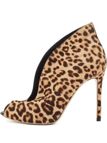 Pantofi cu toc Gianvito Rossi cu imagine cu model leopard