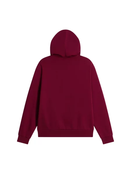 THE NORTH FACE Mikina EVOLUTION SIMPLE DOME karmínovo červená