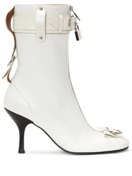 Cizme scurte Jw Anderson alb