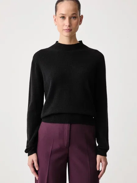 Kaos sweter kaszmirowy czarny