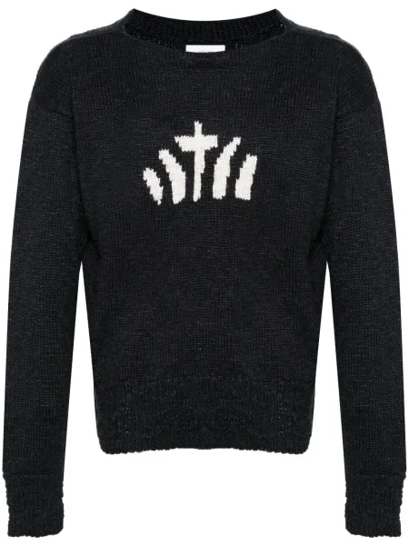 Pulover Visvim de mătase albastru