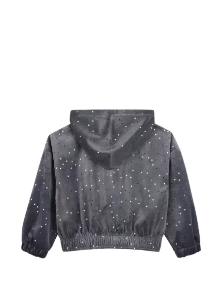 Bluza z kapturem dziecięca Billieblush szara