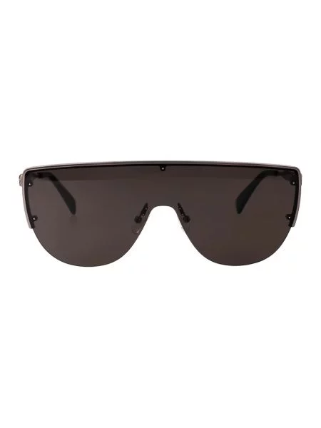 Okulary przeciwsłoneczne Alexander Mcqueen szare