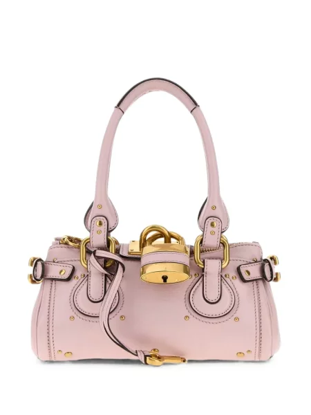 Geantă shopper Chloé roz