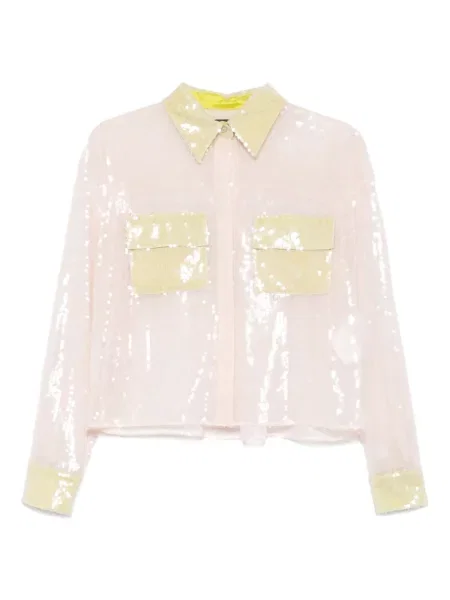 Kołnierzykowy koszula Mvp Wardrobe różowa