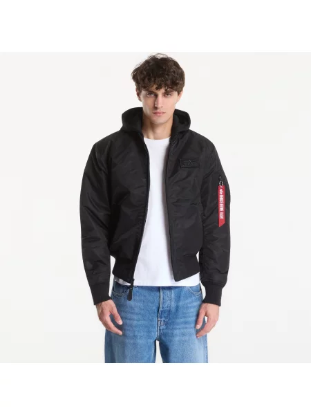 Bunda bomber Alpha Industries černá