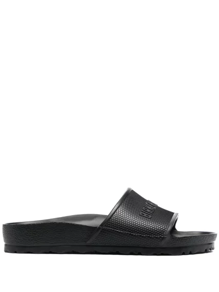 Papucs Birkenstock autogrammal fekete