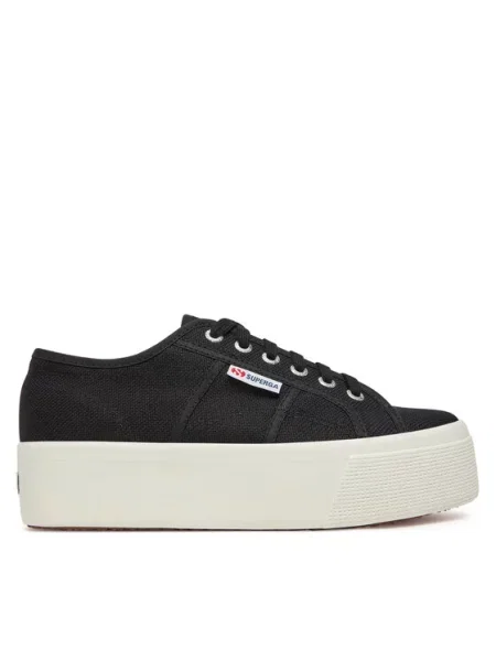 Superga Tenisky Platform černá