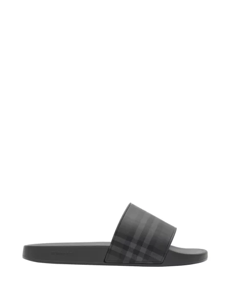 Sandale Burberry în carouri negru