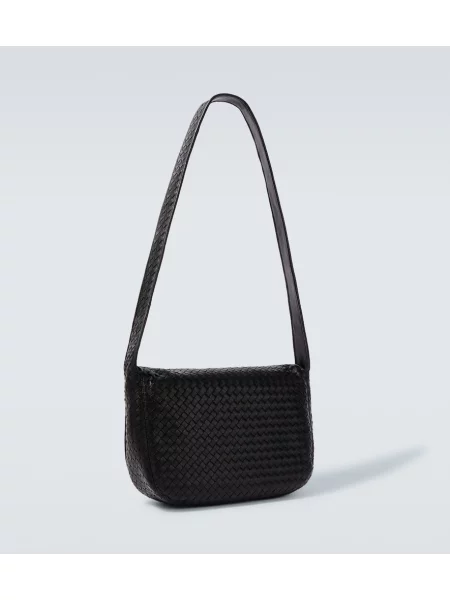 Geantă Bottega Veneta din piele negru