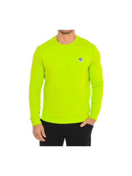 Bluza nierozpinana North Sails z okrągłym dekoltem zielona