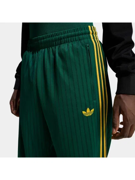 ADIDAS ORIGINALS Nohavice Firebird žltá / jedľová zelená