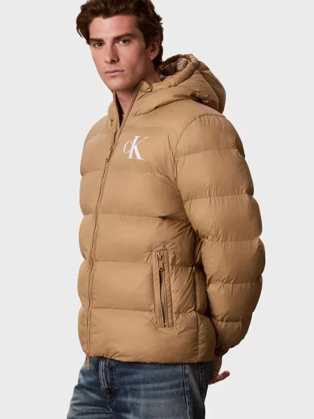 Джинсова куртка Calvin Klein Jeans бежева