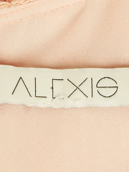 Odgovarati haljina Alexis s čipkom ružičasta