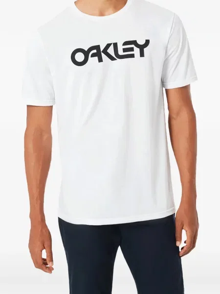 Tricou Oakley cu imagine alb