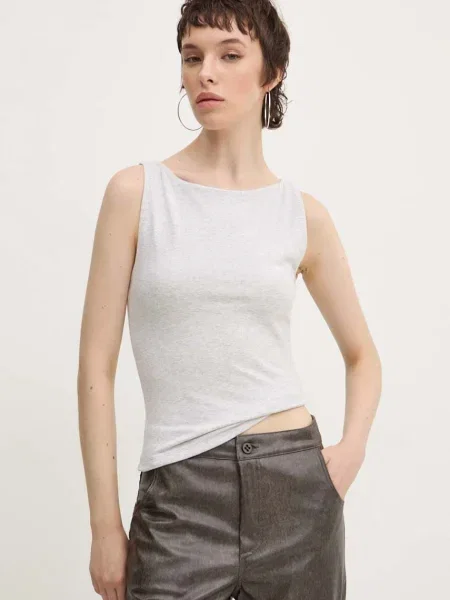 Топ Abercrombie & Fitch сиво