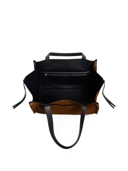 Τσάντα shopper Jw Anderson σουέτ καφέ