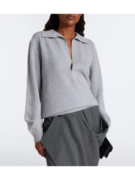 Pulover Victoria Beckham de lână gri