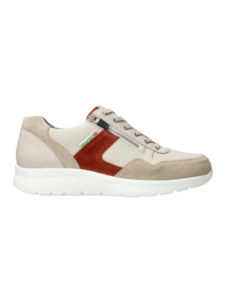 Sneakersy Mephisto skórzane beżowe