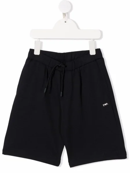 Szorty dziecięce Emporio Armani niebieskie
