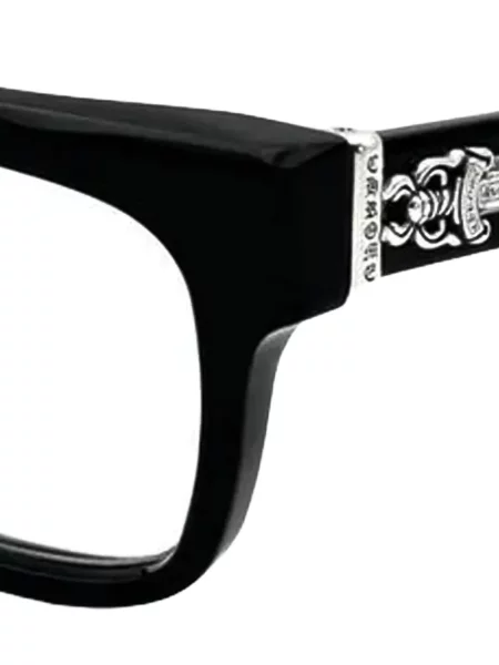 Слънчеви очила Chrome Hearts със сърца черно