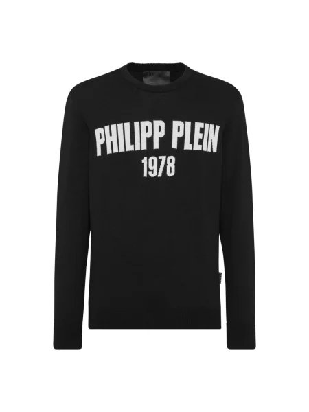 Sweter Philipp Plein czarny