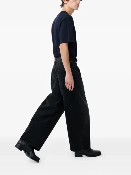 Tricou Studio Nicholson cu decolteu rotund albastru