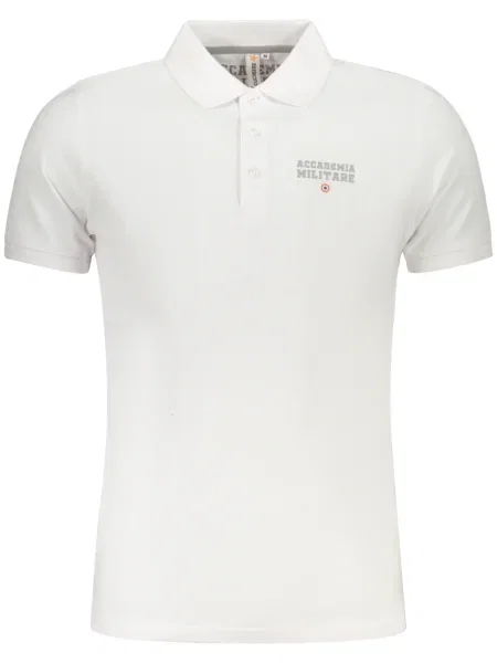 Polo majica Accademia Militare s kratkimi rokavi bela
