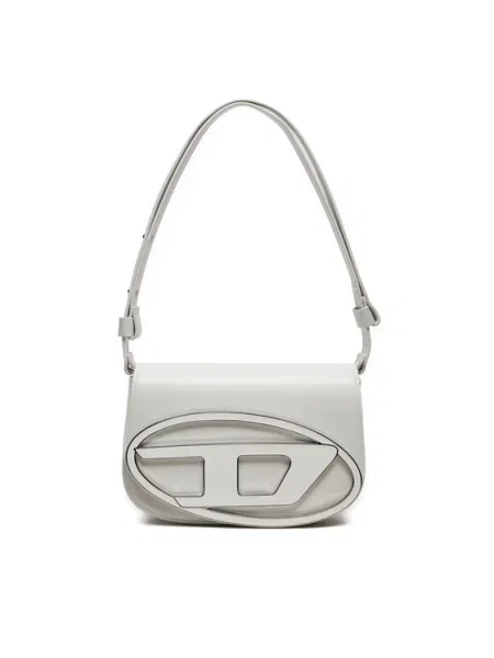 Кожена чанта Diesel M shoulder bag бяло