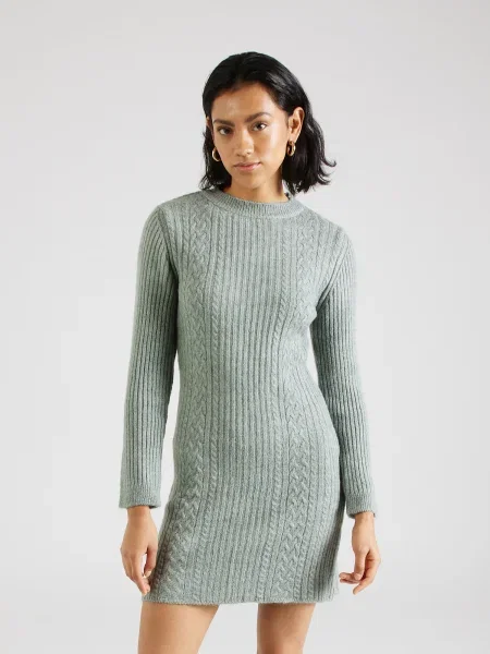 ABOUT YOU Rochie tricotat Daline' verde