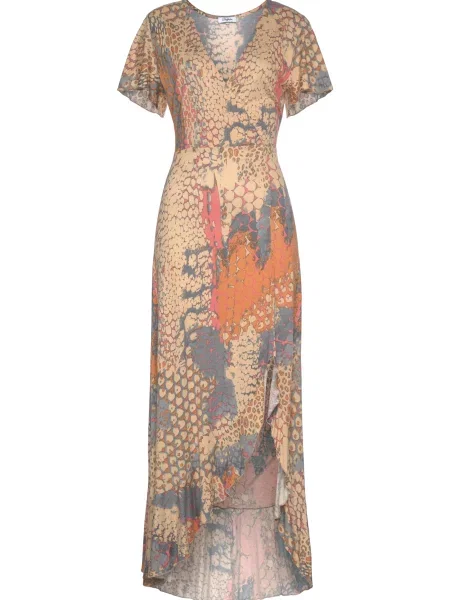 BUFFALO Rochie portocaliu / galben albastru