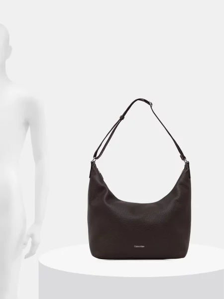 Calvin Klein hobo táska női műbőr barna