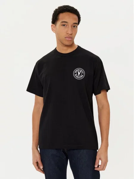 Versace Jeans Couture Футболка Regular Fit чорний