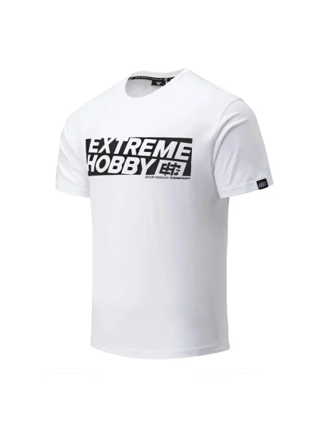 T-shirt koszulka EXTREME HOBBY BLOCK biała