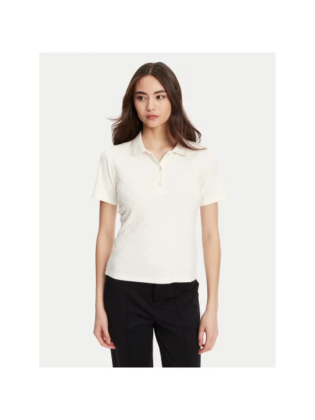 Guess Поло Кремовий Regular Fit