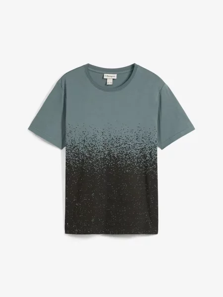 T-shirt z bawełny organicznej zielona