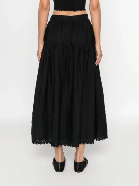 Fusta maxi Dôen negru