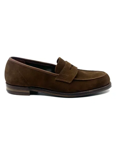 Półbuty Crockett & Jones skórzane brązowe