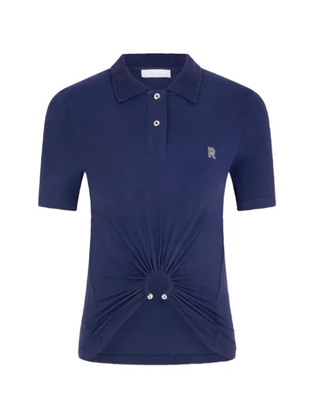 Tricou polo Rabanne albastru