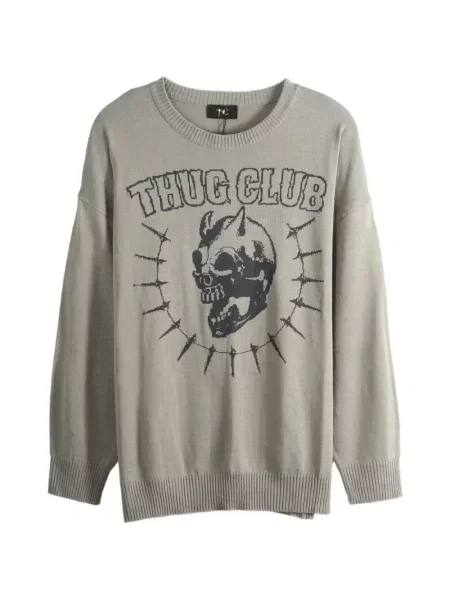 Pulover Thug Club cu autograf