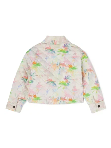 Kurtka dziecięca Palm Angels biała