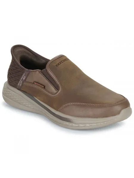 Tenisky Skechers hnedá