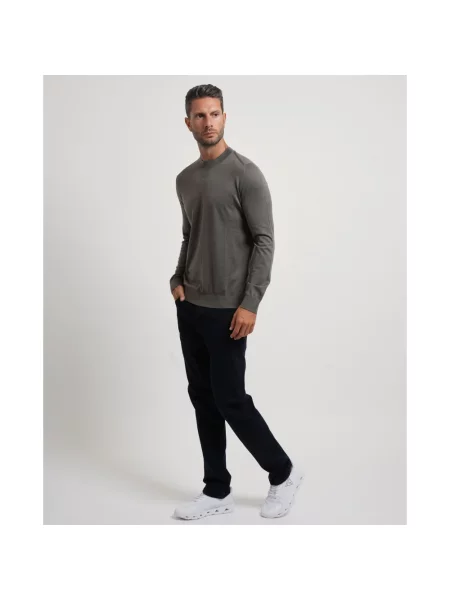 Sweter Armani Exchange brązowy